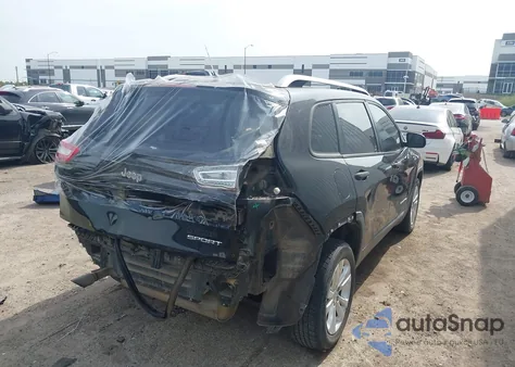 2015 Jeep Cherokee Sport from USA, damaged, VIN 1C4PJLAB1FW620410